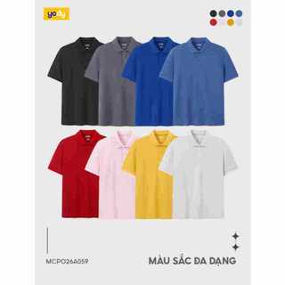 Áo Polo Nam YODY Ngắn Tay Nẹp To MCPO26A059