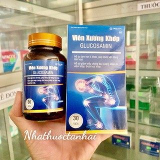 Xương Khớp Glucosamin, hỗ trợ bổ khớp, giúp tăng tiết dịch, phục hồi mô sụn, giảm đau, giảm thoái hóa khớp