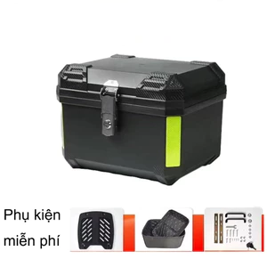 💥KHÔNG THỂ PHÁ HỦY - ĐẬP VỠ💥Thùng 50L chống nước Hộp đựng đồ xe máy chống gỉ Hộp cốp sau xe máy cao cấp chống gỉ 100 năm
