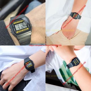 Đồng Hồ Điện Tử F94 Pin Lâu 7 Năm, Chống Nước Tuyệt Đối, Chuông To Đèn Sáng, Made In Thailand,