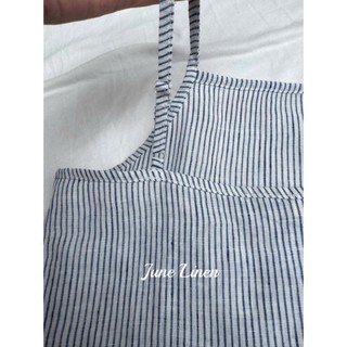 Áo 2 dây Linen tưng premium washed có tăng đơ. JUNE LINEN.A36