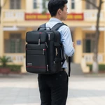 Cặp Học Sinh Cấp 2 Cấp 3 Sinh Viên - Cặp Laptop Đa Năng Xách Tay Đeo Balo Cao Cấp Xbags Pride Xb 4102 Hàng Chính Hãng! — ảnh 3