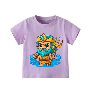 👕 Áo Thun Bé Trai mềm mịn thoáng mát in hình cá tính 👕 AT619