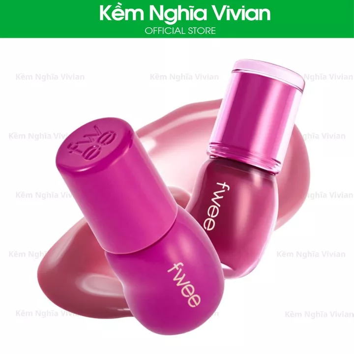 Son tint bóng Fwee 3D Voluming Gloss 5.3g màu Currant 70%