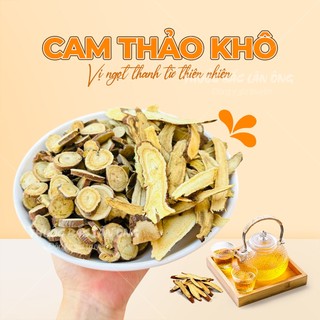 Cam thảo lát sấy khô 100g (Cam thảo bắc, trà cam thảo dưỡng nhan, thanh nhiệt )