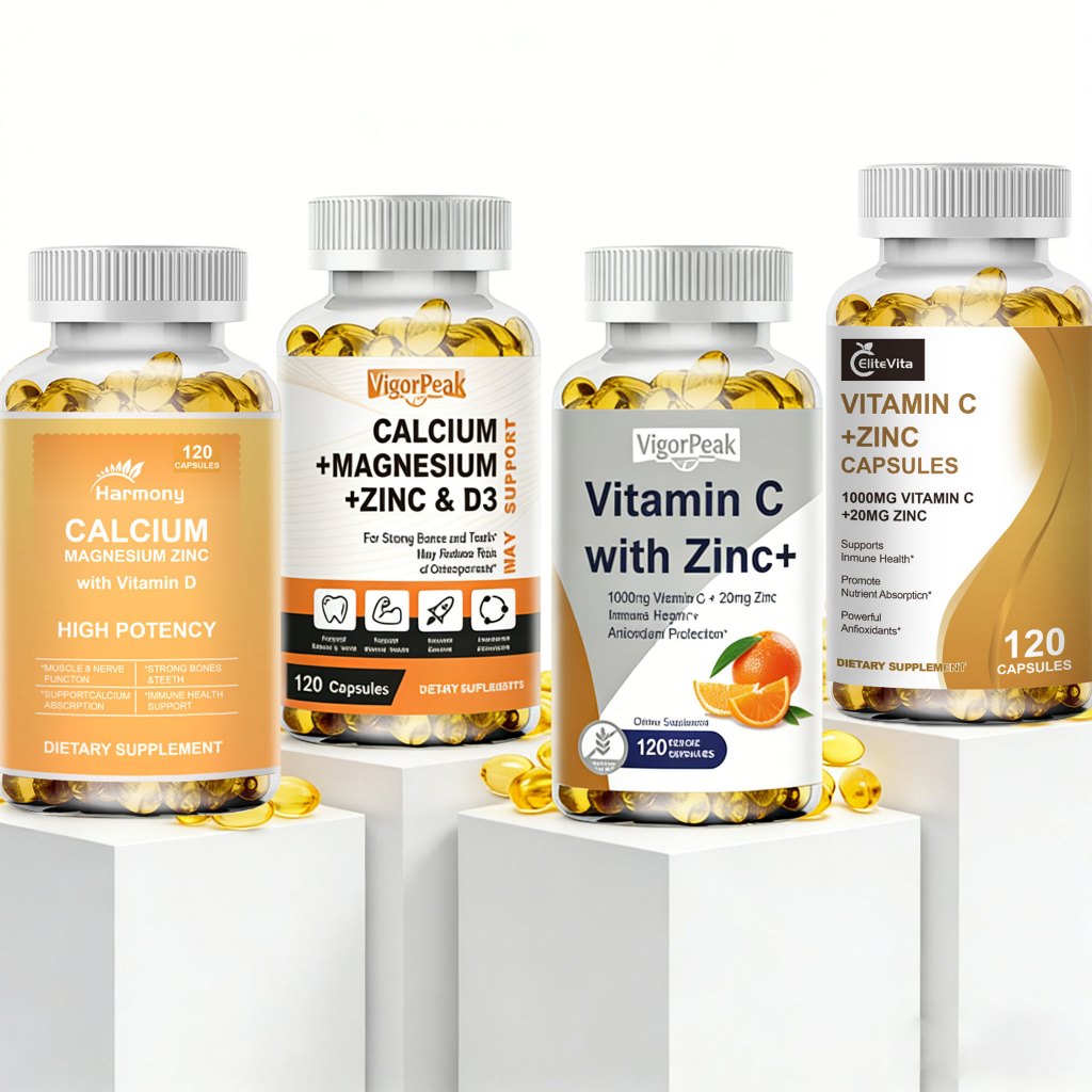 Viên Uống Canxi, Magie, Kẽm Và Vitamin D3 – Hỗ Trợ Sự Phát Triển Của Xương
