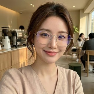 Kính Giả Cận Nữ ALOLA Kính Cận Gọng Mắt Mèo Kim Loại Đổi Màu Khi Ra Nắng Chống Ánh Sáng Xanh Tia UV Thời Trang