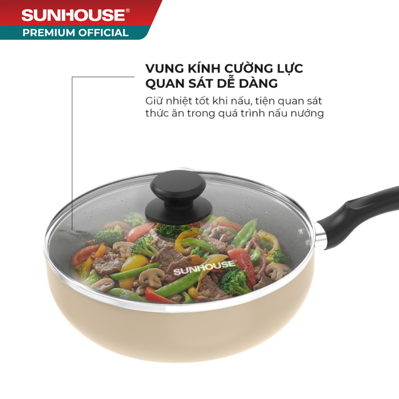 Chảo sâu đáy từ SUNHOUSE ECO SHS30MVK