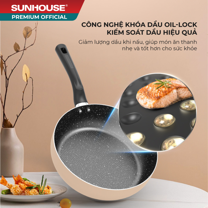 Chảo sâu đáy từ SUNHOUSE ECO SHS30MVK