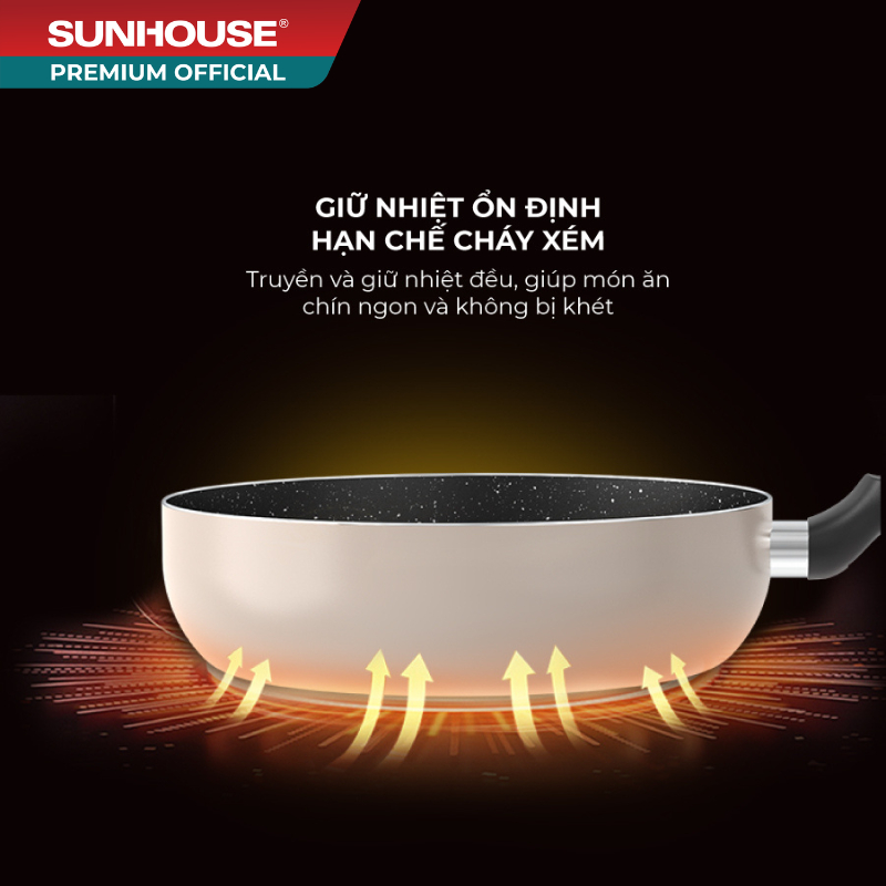 Chảo sâu đáy từ SUNHOUSE ECO SHS30MVK