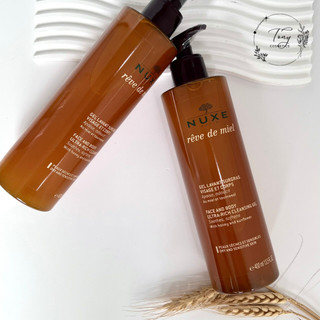 Gel Tắm Và Rửa Mặt Nuxe Reve De Miel Ultra Rich Cleansing Gel 400ml - Chiết Xuất Mật Ong
