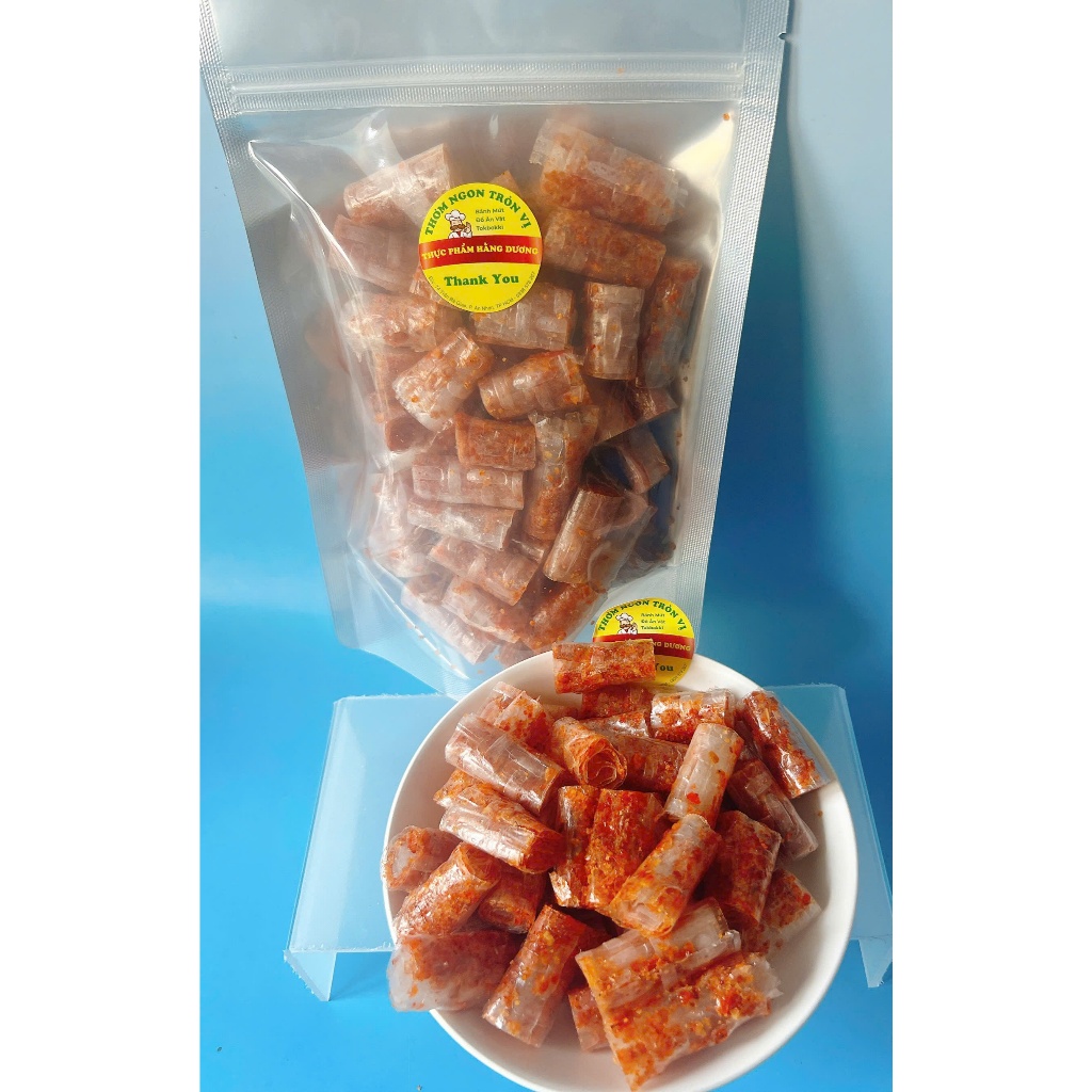 500g Bánh Tráng Cuộn Thập Cẩm Long An Bao Ngon
