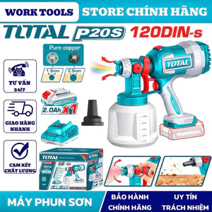TOTAL Máy phun sơn dùng pin 20V TSGLI2004 / TSGLI20042