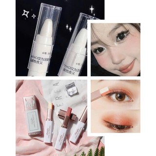 Bút phấn mắt nhũ 2 màu-Trang điểm tiện lợi phong cách Hàn Quốc HaminStore