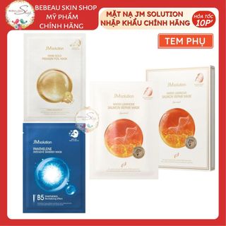 Mặt nạ JM Solution Dưỡng Ẩm Trắng Da Căng Bóng Cấp Nước Da Mềm Mịn Nhập Khẩu Chính Hãng - Bebeau