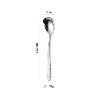 ( M9 ) Combo 5 Muỗng  10 muỗng cà phê Inox 304 Cao Cấp Cán Dập Vân Chống Trượt  Bề Mặt Bóng Gương Sang Trọng, 2 Màu Vàng