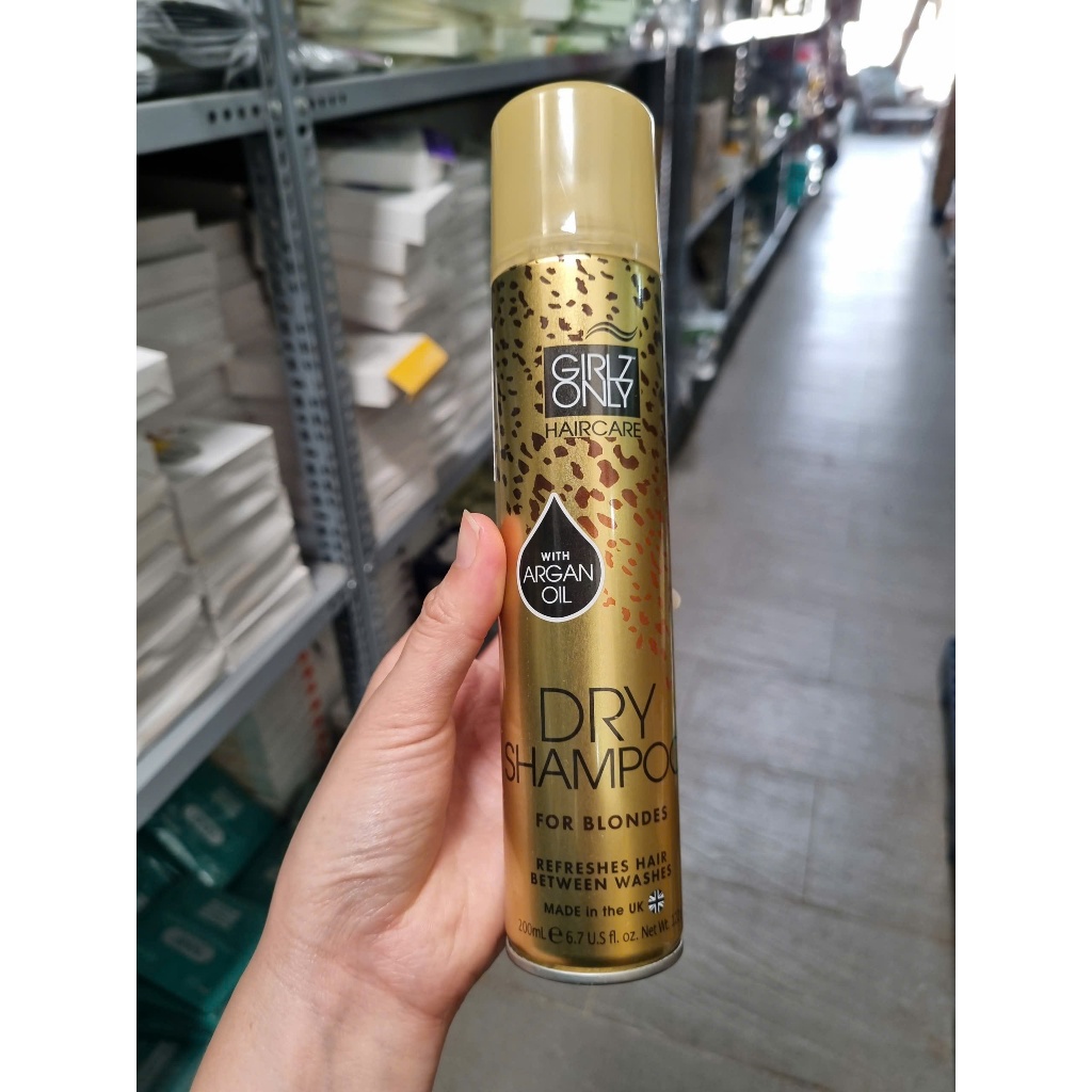Dầu gội khô giúp giảm dầu Girlz Only For Blondes 200ml