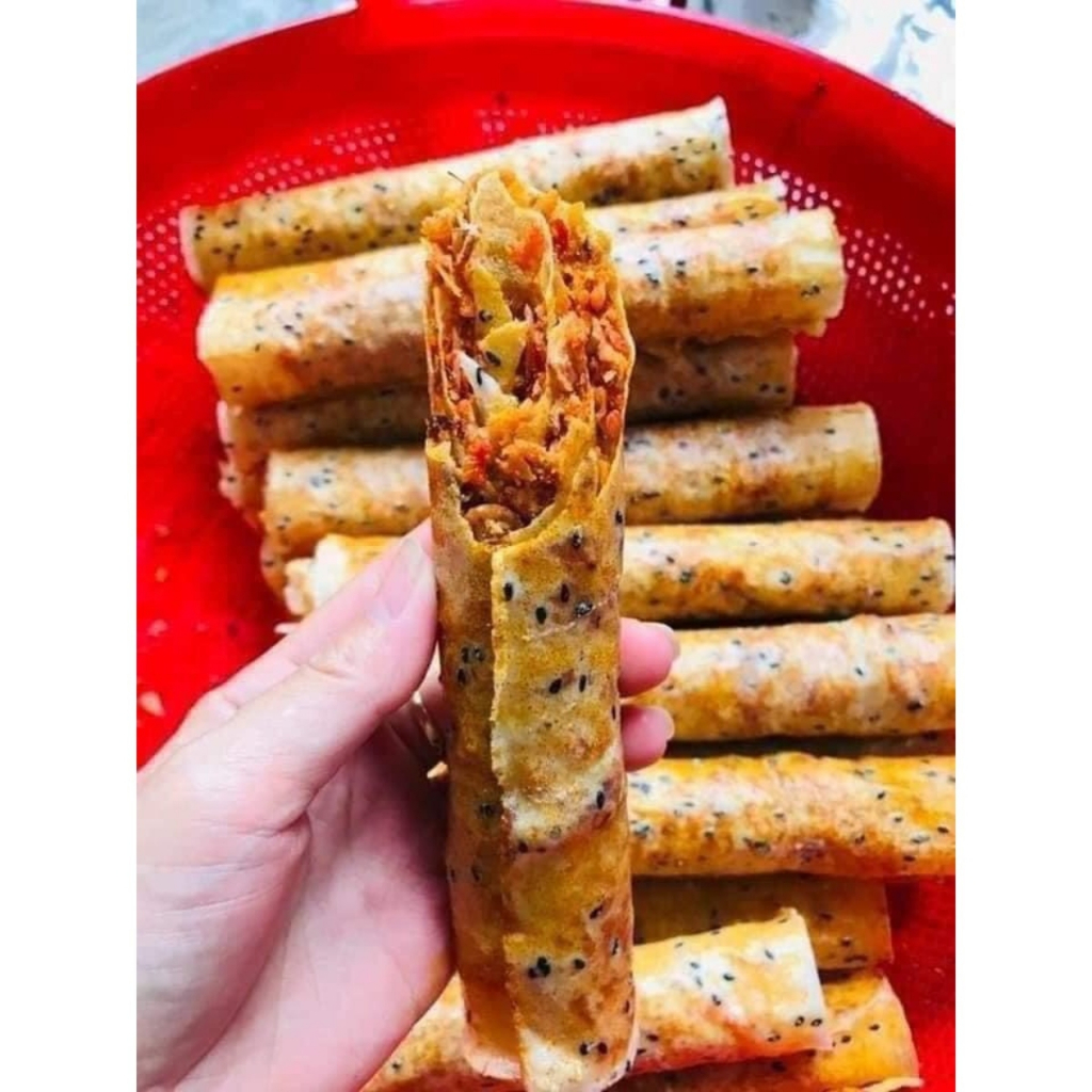 Bánh Tráng Nướng Cuộn Mắm Ruốc Vừng, Bánh Tráng Cuộn Giòn Tan Thơm Ngon - Tiệm Ăn Vặt DuDu
