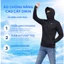 Áo chống nắng nam DWIN chất vải coolmax 2 lớp chống tia UV UPF50+ khoác thoáng mát thấm hút mồ hôi