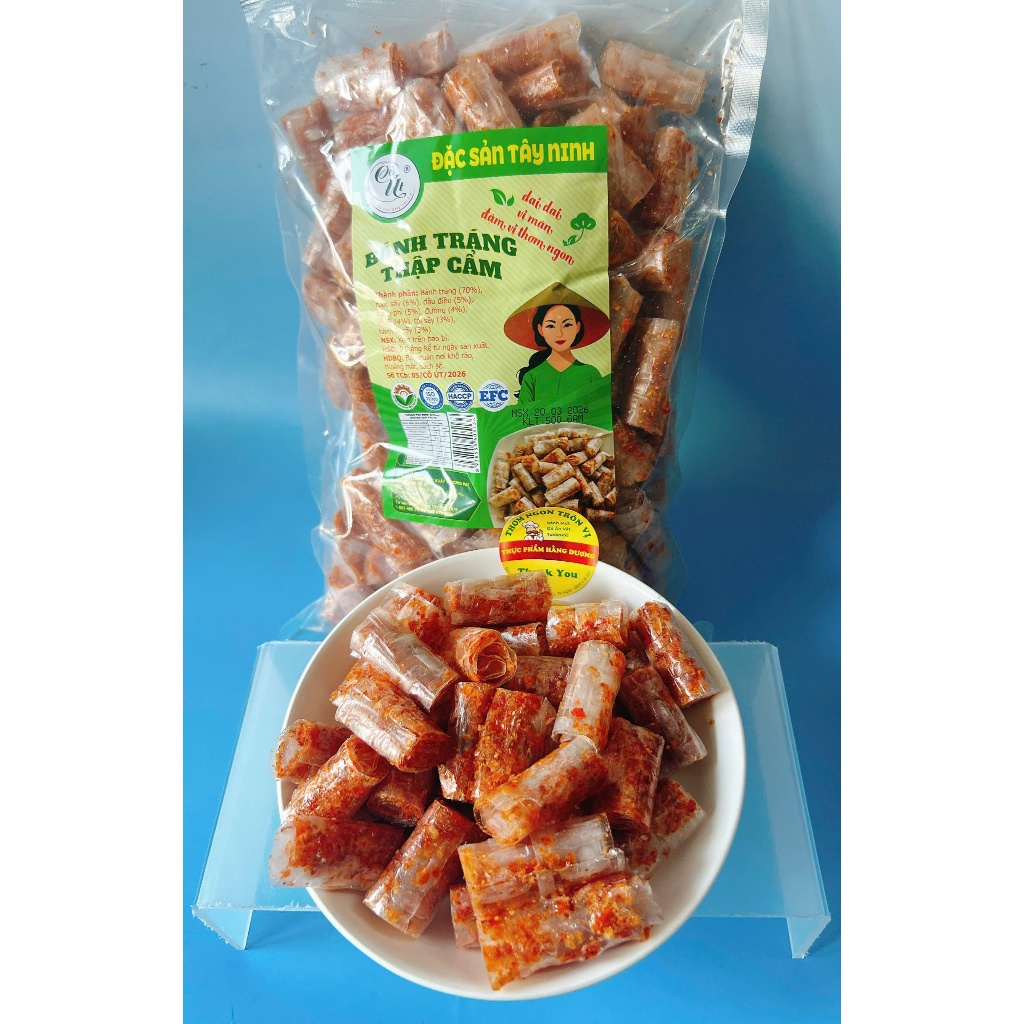 BÁNH TRÁNG CUỘN THẬP CẨM LONG AN 500g/1kg