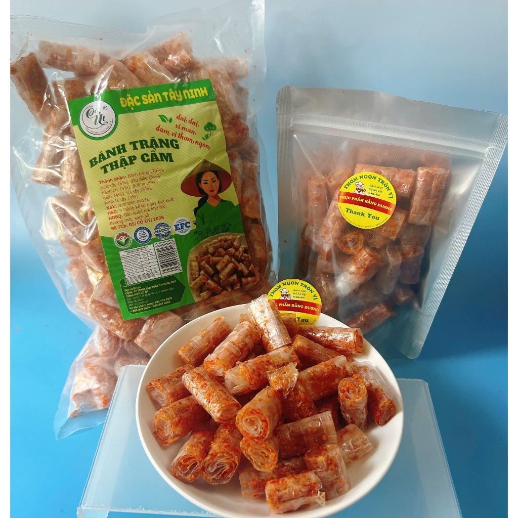 1kg Bánh Tráng trộn Cuộn Cực ngon