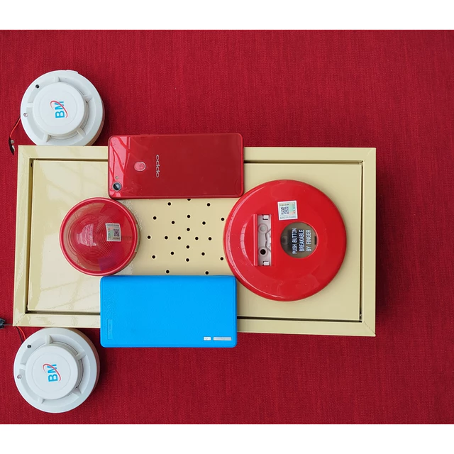 Bộ báo cháy báo khói tự động không dây nguồng 220v không cần đấu nối có tem kiểm định có liu điện có báo về điệthoại
