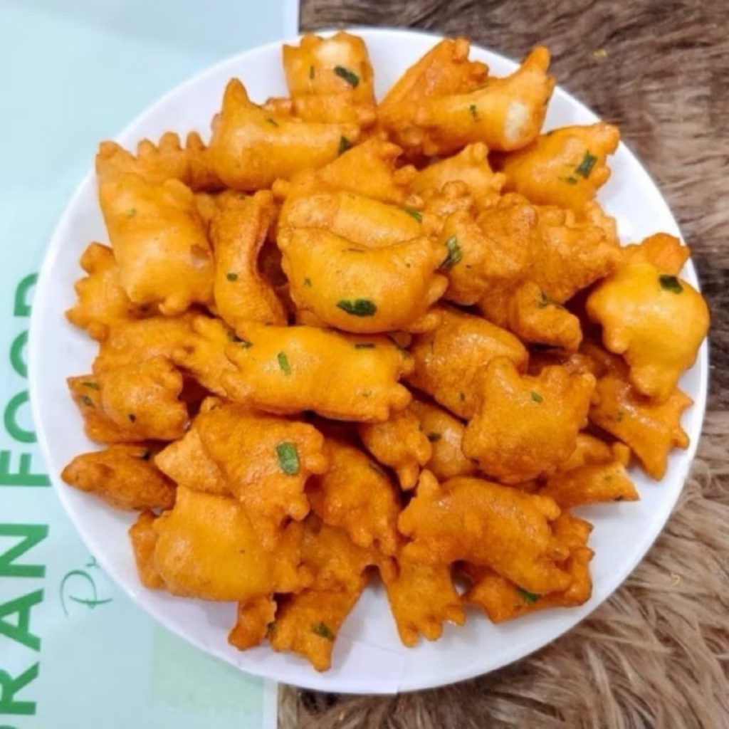 Bánh Quẩy Cua Vị Mắm Hành, Quẩy Giòn Giòn Chiên Mắm Thơm Giòn Ngon Hấp Dẫn - Tiệm Ăn Vặt DuDu