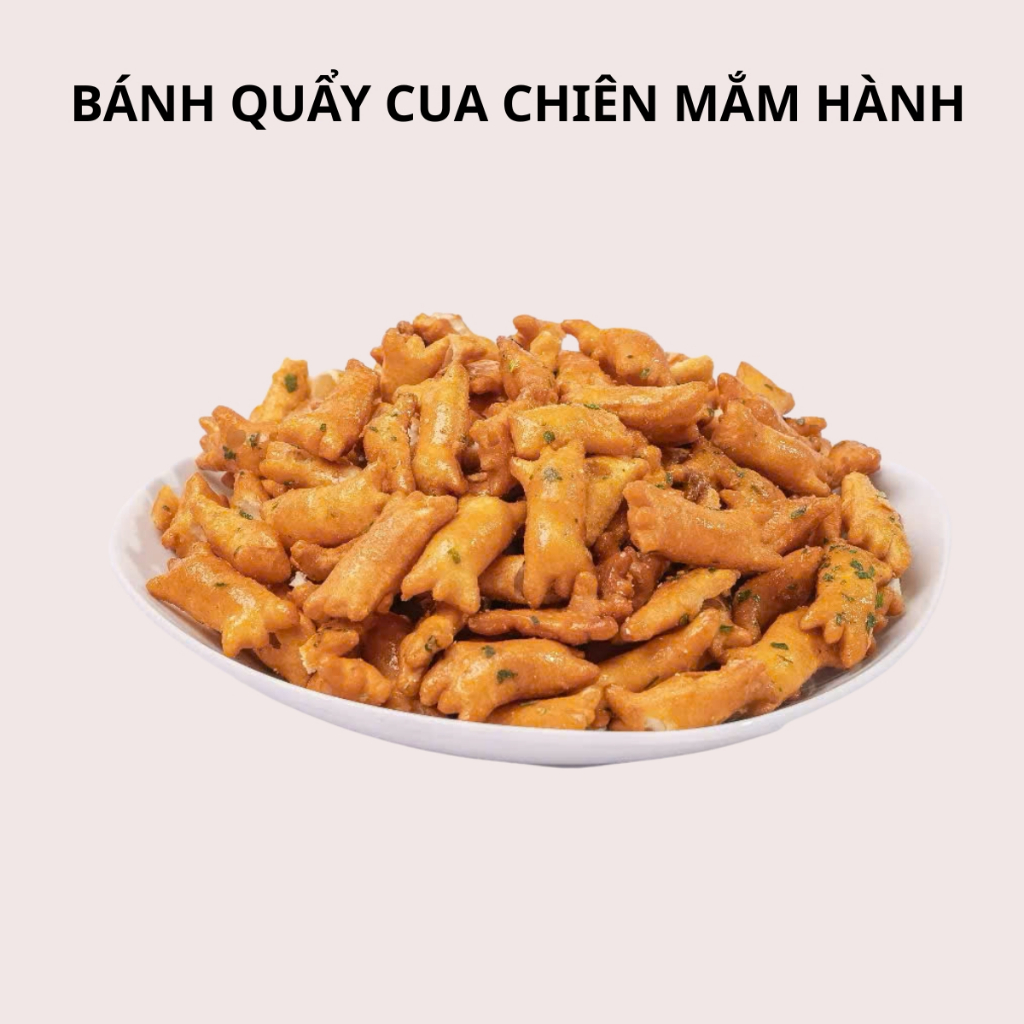 Bánh Quẩy Cua Vị Mắm Hành, Quẩy Giòn Giòn Chiên Mắm Thơm Giòn Ngon Hấp Dẫn - Tiệm Ăn Vặt DuDu