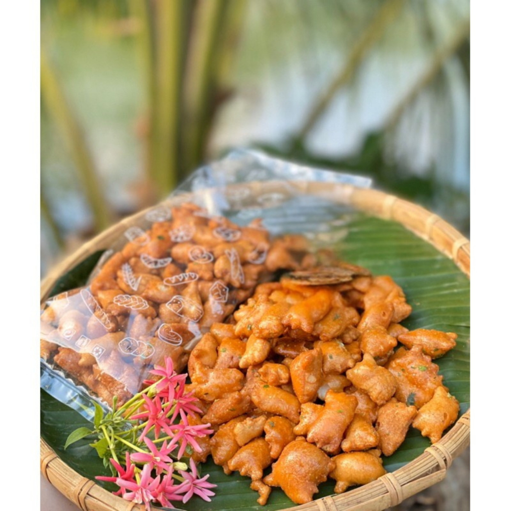 Bánh Quẩy Cua Vị Mắm Hành, Quẩy Giòn Giòn Chiên Mắm Thơm Giòn Ngon Hấp Dẫn - Tiệm Ăn Vặt DuDu