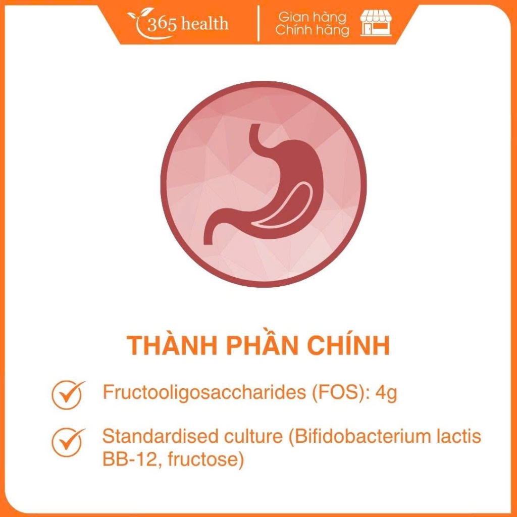 Men vi sinh hỗ trợ táo bón Optibac Probiotics Bifido & Fibre 10/30 gói
