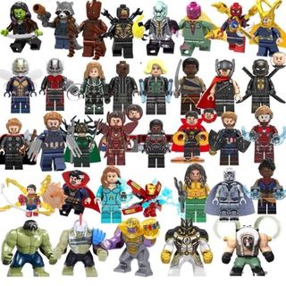 Mô Hình đồ chơi Lắp Ráp mini figure Nhân Vật Hoạt Hình, anime ,police pubg ,minecaft HT Toys