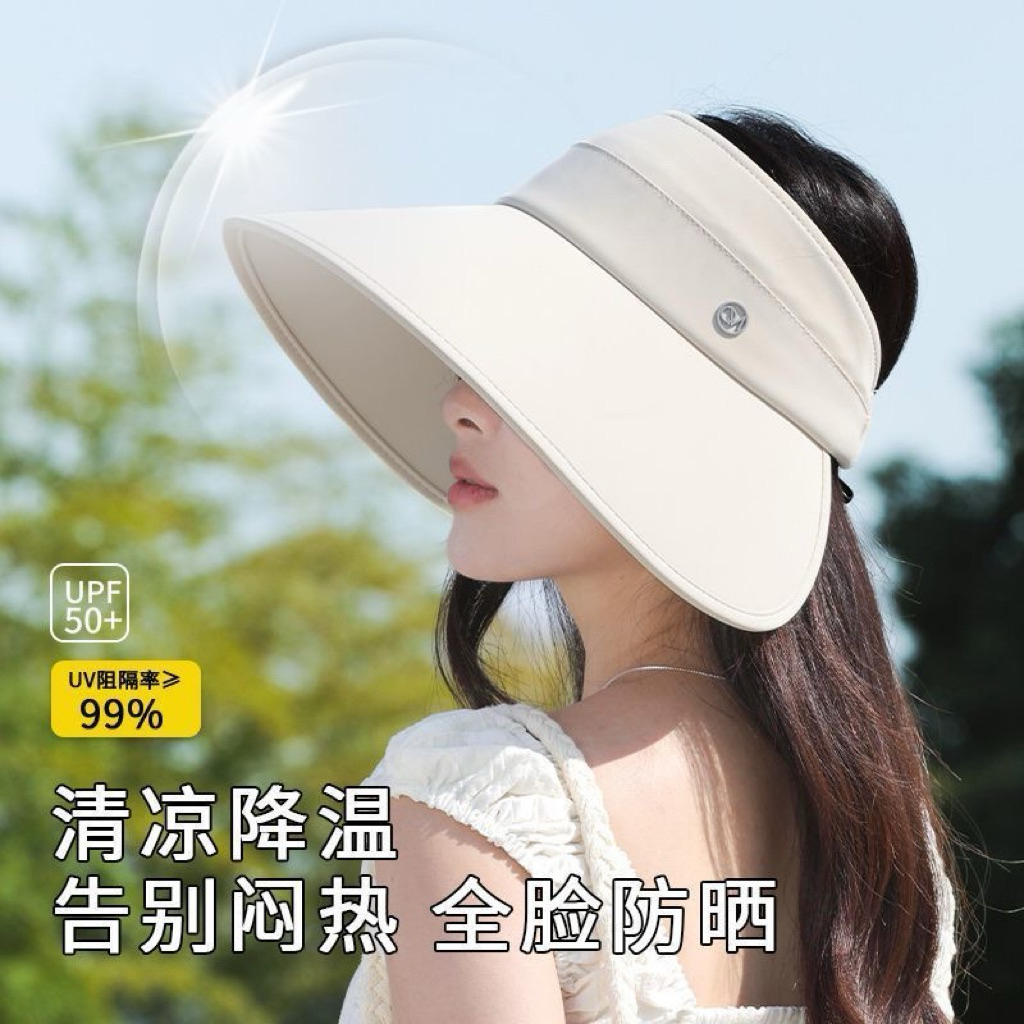 Mũ Rộng Vành Nữ Chống Nắng UV – Nón Nửa Đầu Đi Biển Thời Trang