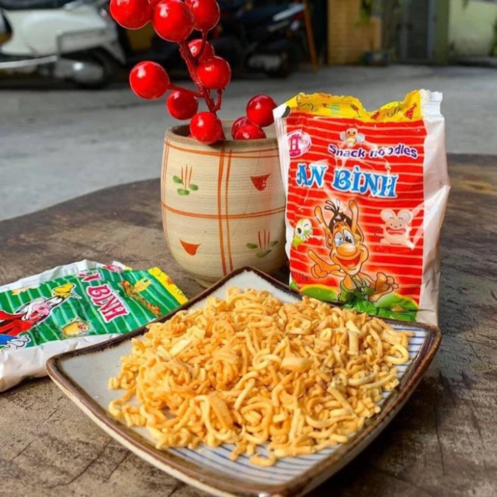 (50 Gói) Mì Tôm Trẻ Em An Bình, Mì Tôm Trẻ Em Ăn Vặt, Mì Tôm Trẻ Em Ăn Liền -Tiệm Ăn Vặt Dudu