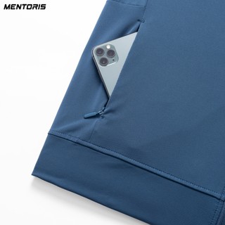 Áo Chống Nắng Nam MENTORIS Vải Thun Lạnh UPF50+, Chống Tia UV Siêu Tốt, Co Giãn 4 Chiều MCN01S