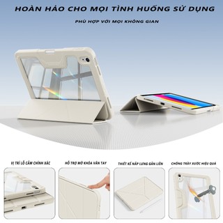 KTGGHG vỏ bảo vệ chống rơi phù hợp với iPad đời11/10 Air đời6/7/8(M2/M3/M4) đời4/5 Pro đời1~4 11"