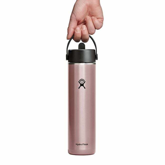Bình giữ nhiệt Hydro Flask 710ml Lightweight Wide Flex Straw Cap 24oz chính hãng, nhẹ, nắp ống hút