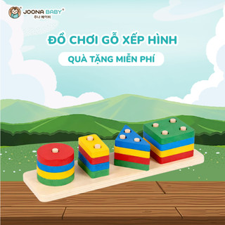 Bộ xếp hình Montessori cho bé