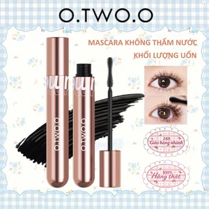 O.TWO.O Mascara Chống Thấm Nước Lông Mi Dày Uốn Cong Định Hình Lâu Dài Không Ẩm Trang Điểm Mắt