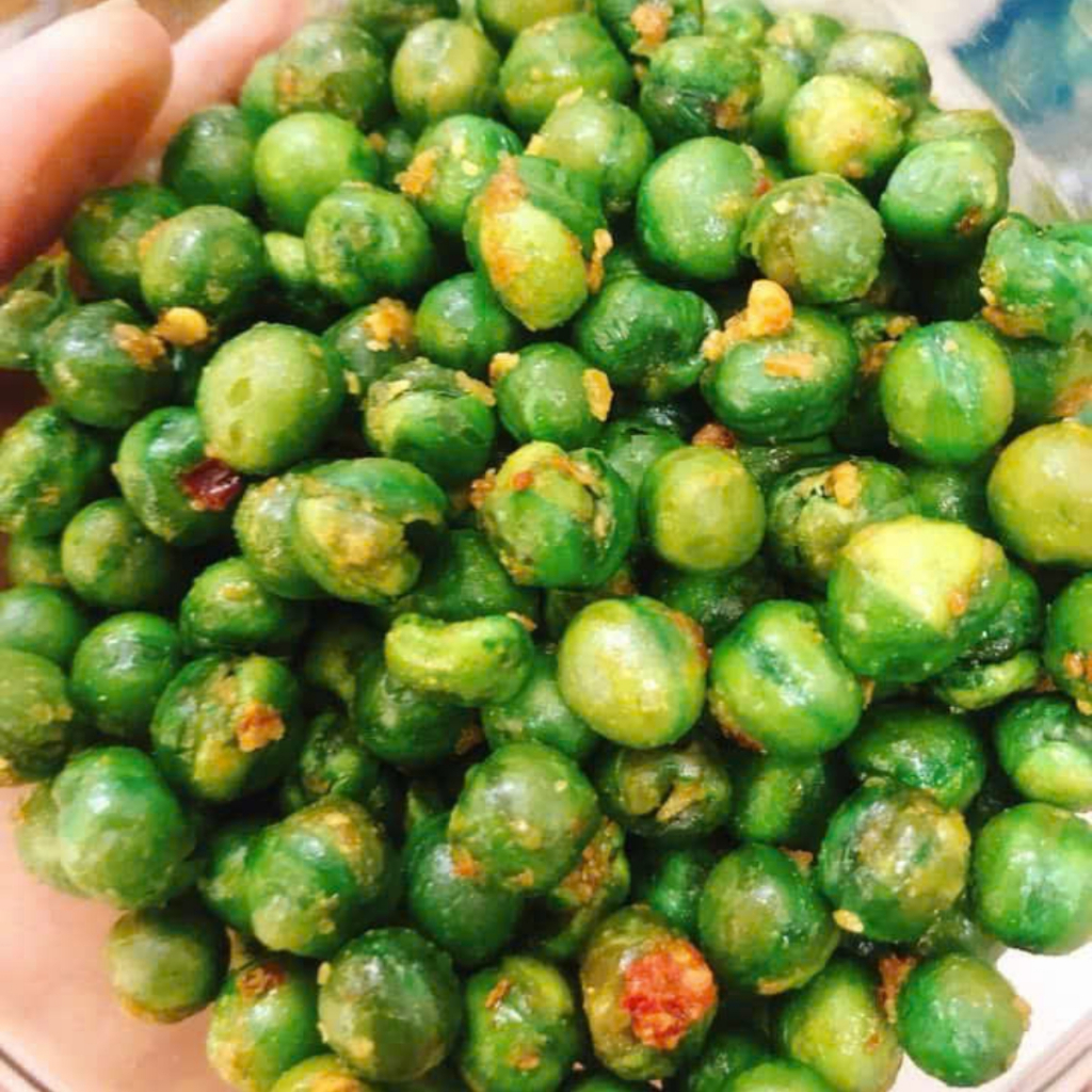 Đậu Hà Lan Rang Tỏi Ớt Thơm Ngon Đậm Vị, Đậu Hà Lan Tỏi Ớt Thơm Ngon Giòn Tan - Tiệm Ăn Vặt Dudu