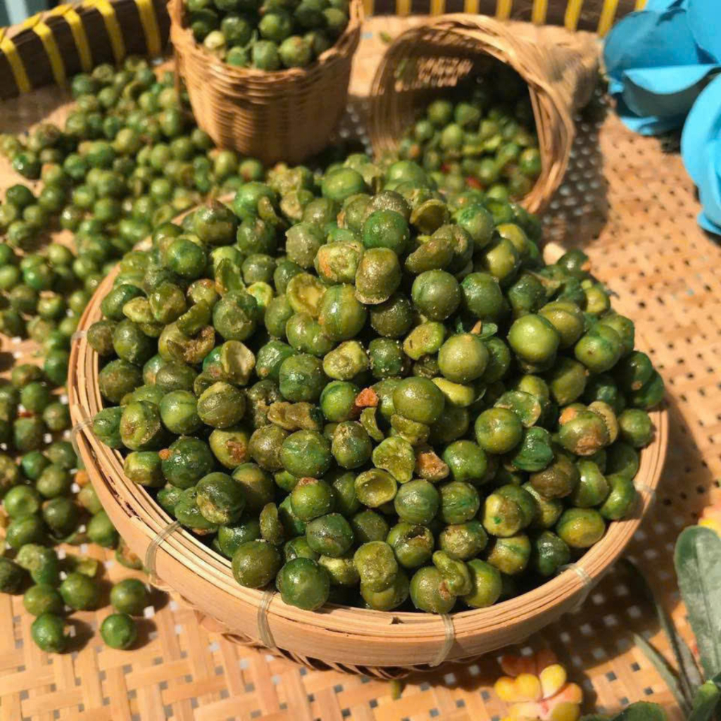 Đậu Hà Lan Rang Tỏi Ớt Thơm Ngon Đậm Vị, Đậu Hà Lan Tỏi Ớt Thơm Ngon Giòn Tan - Tiệm Ăn Vặt Dudu
