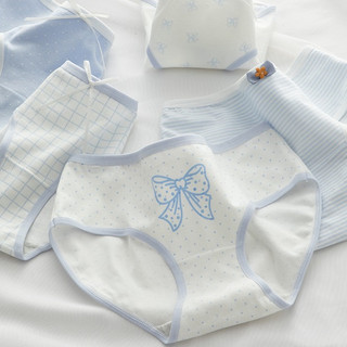Quần lót nữ cotton kháng khuẩn thấm hút thoáng khí cạp vừa tôn dáng kiểu dáng dễ thương DEVARI L8030