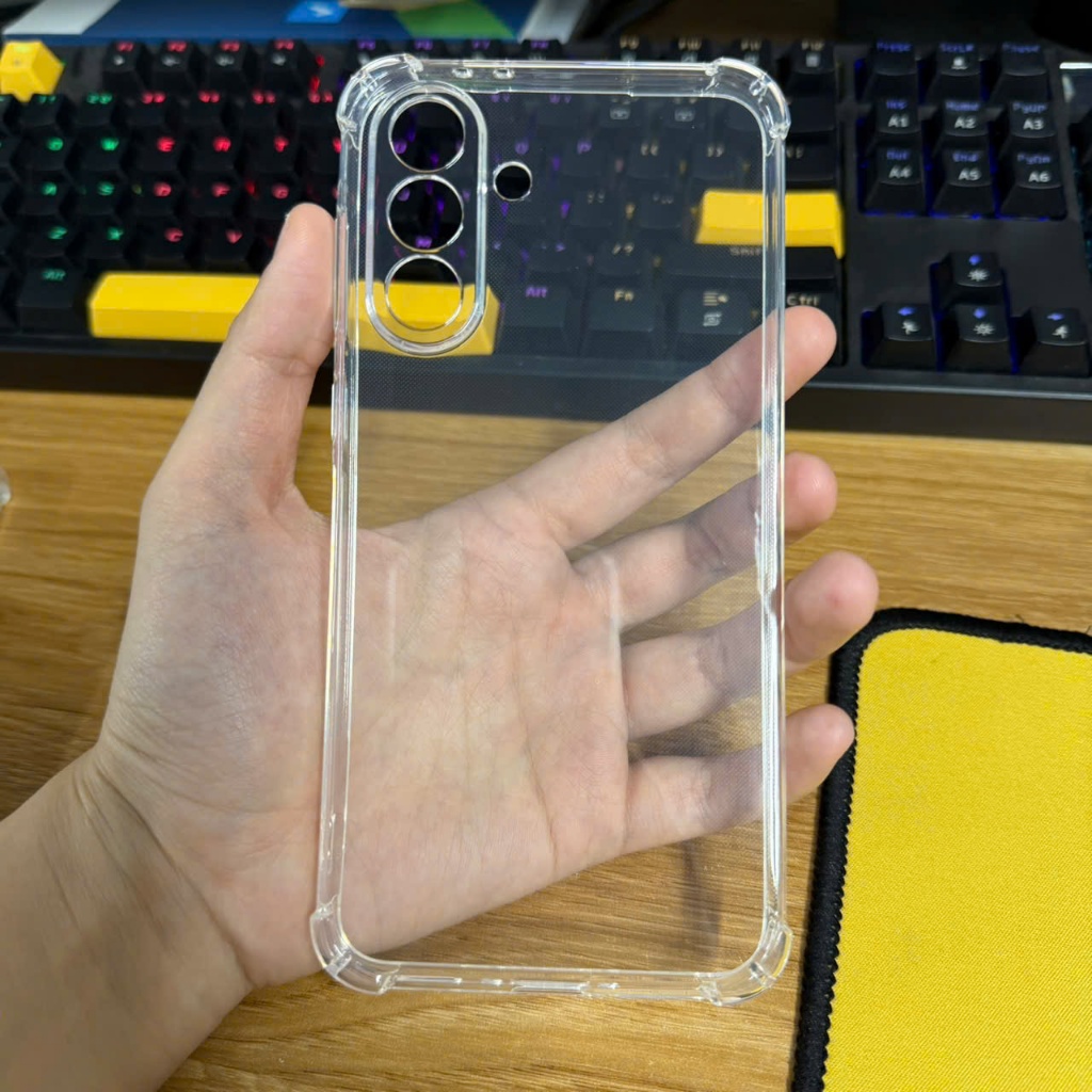 Ốp lưng Samsung A17, A37, A57 5G dẻo trong suốt silicon chống sốc bảo vệ camera đt ss bibi glass