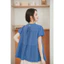 Áo bầu Dora Top chất liệu đũi mềm thoáng mát siêu nhẹ, kiểu dáng babydoll phối tay bí thiết kế BY L'AMME