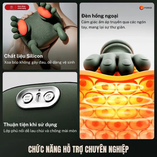 [BẢN CAO CẤP]  Máy Massage Cổ Vai Gáy 8 Ngón Tay Pro 2026 Tỏa Nhiệt hồng ngoại ấm 45ºC giảm nhức mỏi cơ, khớp hiệu quả
