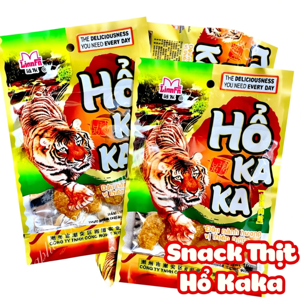 Snack Thịt Hổ KaKa, Snack Ăn Vặt Tuổi Thơ, Ăn Vặt Cổng Trường - Tiệm Ăn Vặt Dudu