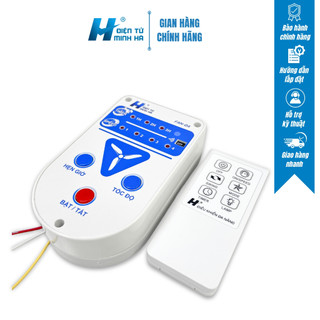 Bộ Điều Khiển Từ Xa Cho Quạt Trần MH-Fan04 Mới, Hộp Số Quạt Trần Điều Khiển 220V Hàng Chính Hãng