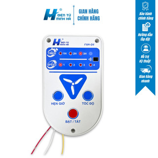 Bộ Điều Khiển Từ Xa Cho Quạt Trần MH-Fan04 Mới, Hộp Số Quạt Trần Điều Khiển 220V Hàng Chính Hãng
