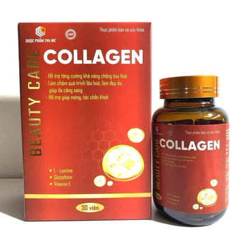 Viên uống đẹp da Collagen 400 mg - Thành phần collagen, glutathion hàm lượng cao hộp 30 viên