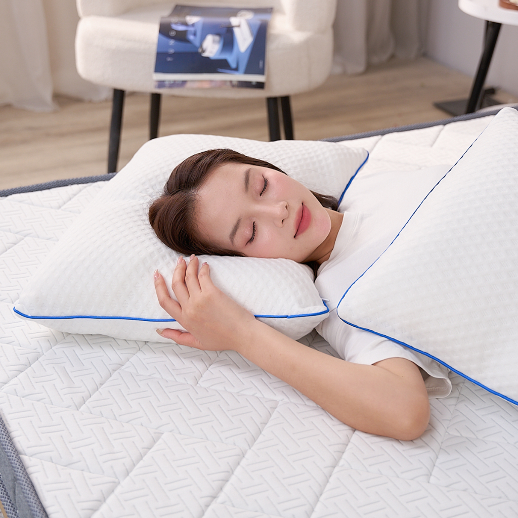 Gối Foam iComfy  Fit - Gối nâng đỡ cổ vai gáy, Gối êm ái 40x60cm