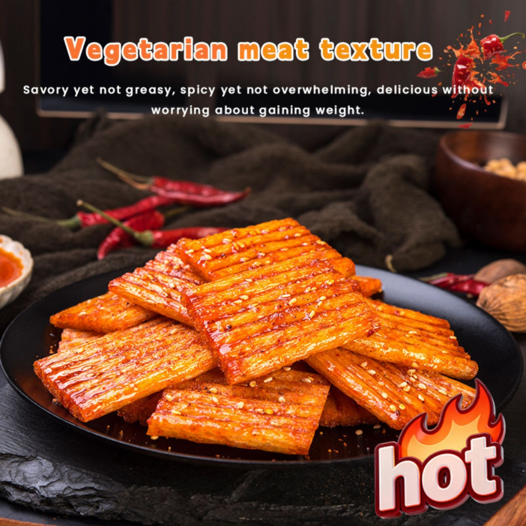 Bịch 6ói Snack Sườn Dê Nướng Hằng Đại, Pò Miếng Hằng Đại Mini, Đồ Ăn Vặt Tuổi Thơ Siêu Cay - Tiệm Ăn Vặt Dudu